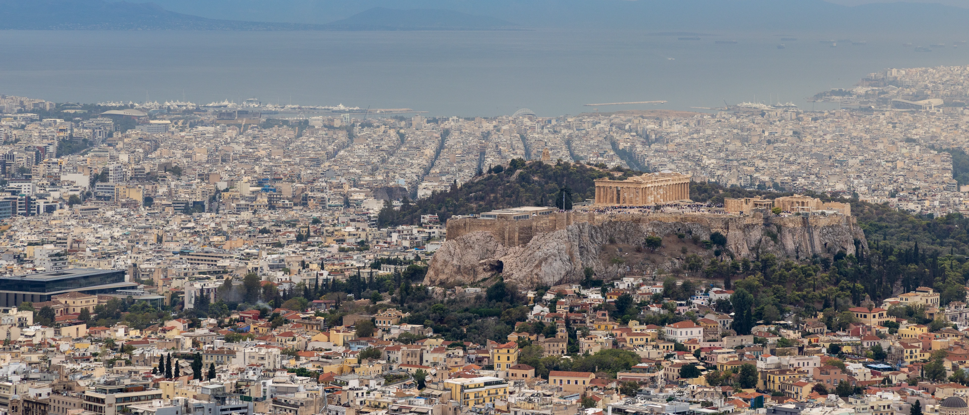 Acropolis of Athens (from Lycabettus Hill)