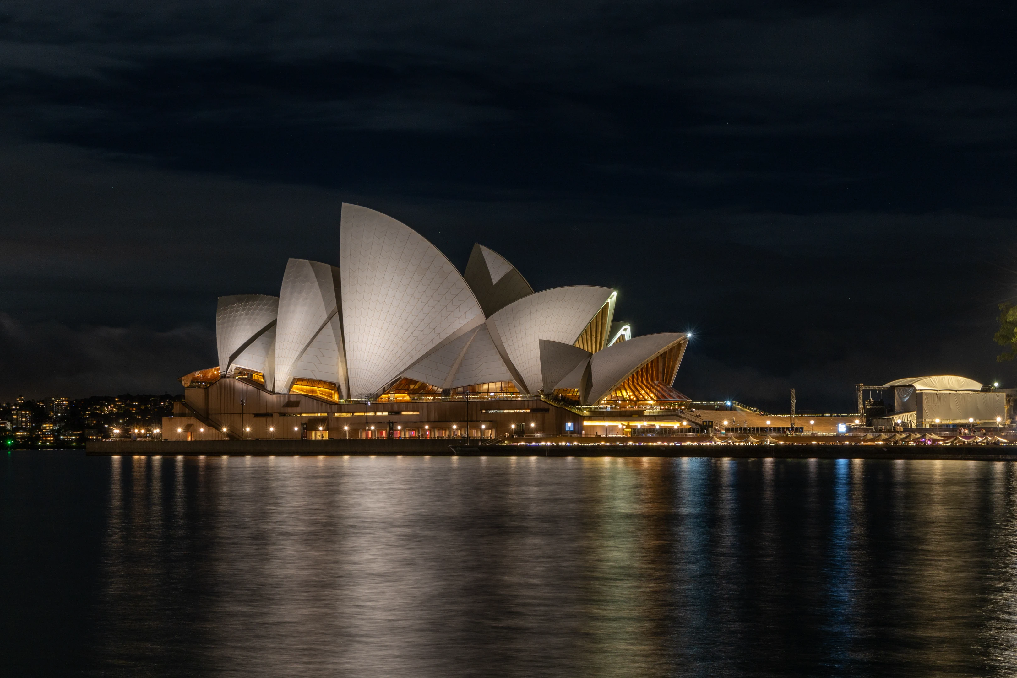 Sydney Opera House at night, Australia